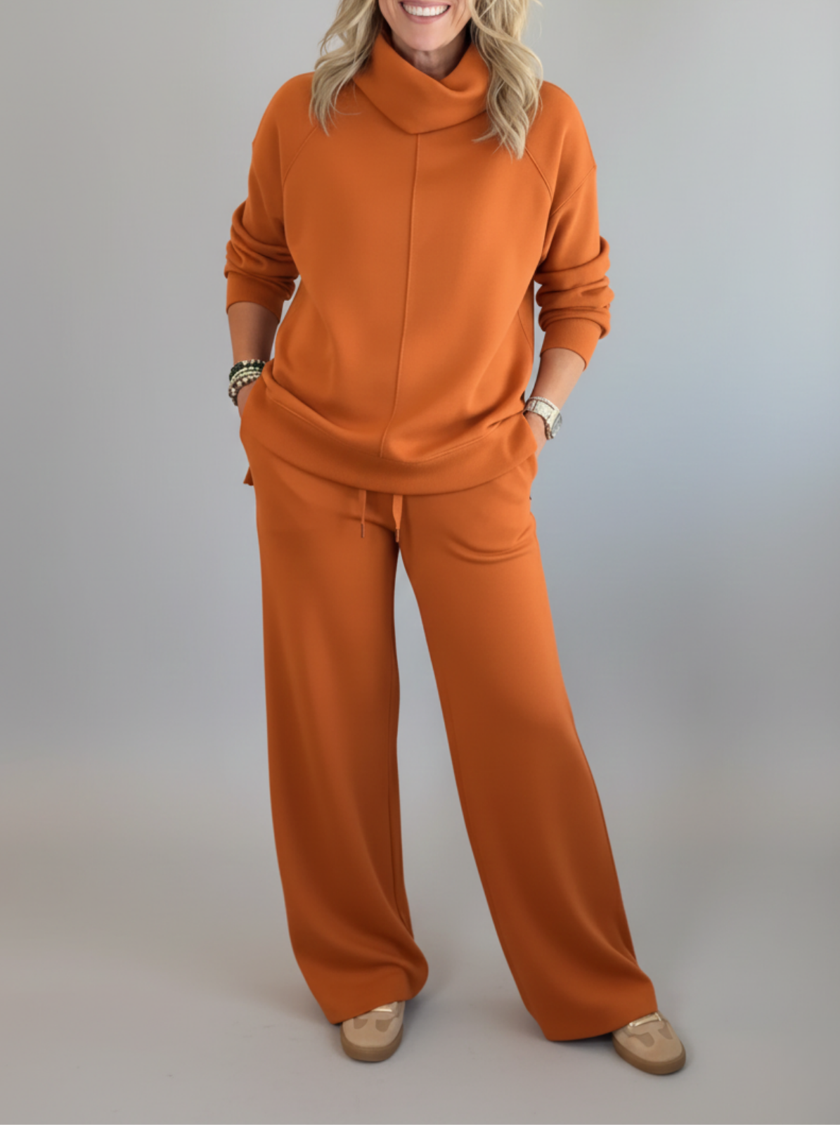 Soft elegant everyday co-ord set for women | Cecilia