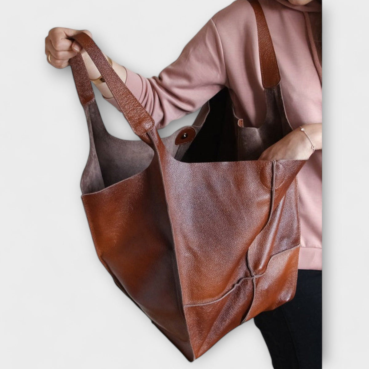 Coralie | Women's Oversized Shoulder Bag with Wide Strap