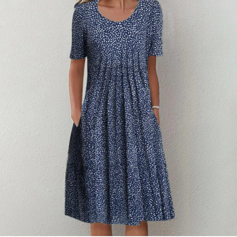 Soft everyday tummy-coverage comfort dress for women | Gigi