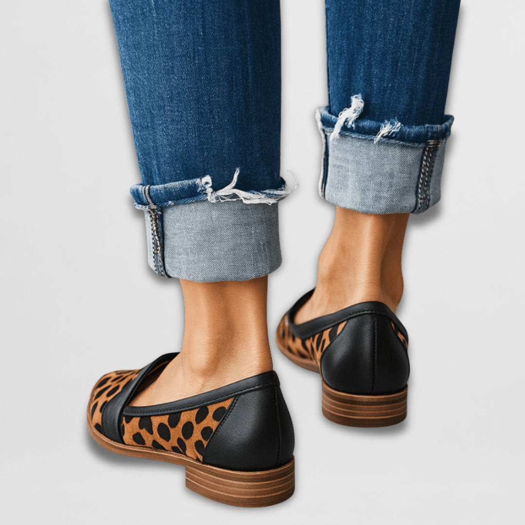 Orthopedic soft suede loafers for women | Helena