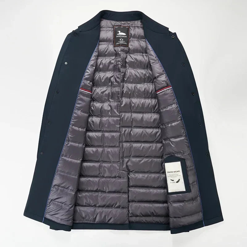 Classic tailored everyday trench coat for men | Burke