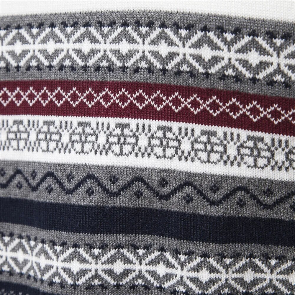 Classic zip-up everyday pullover jumper for men | Soho