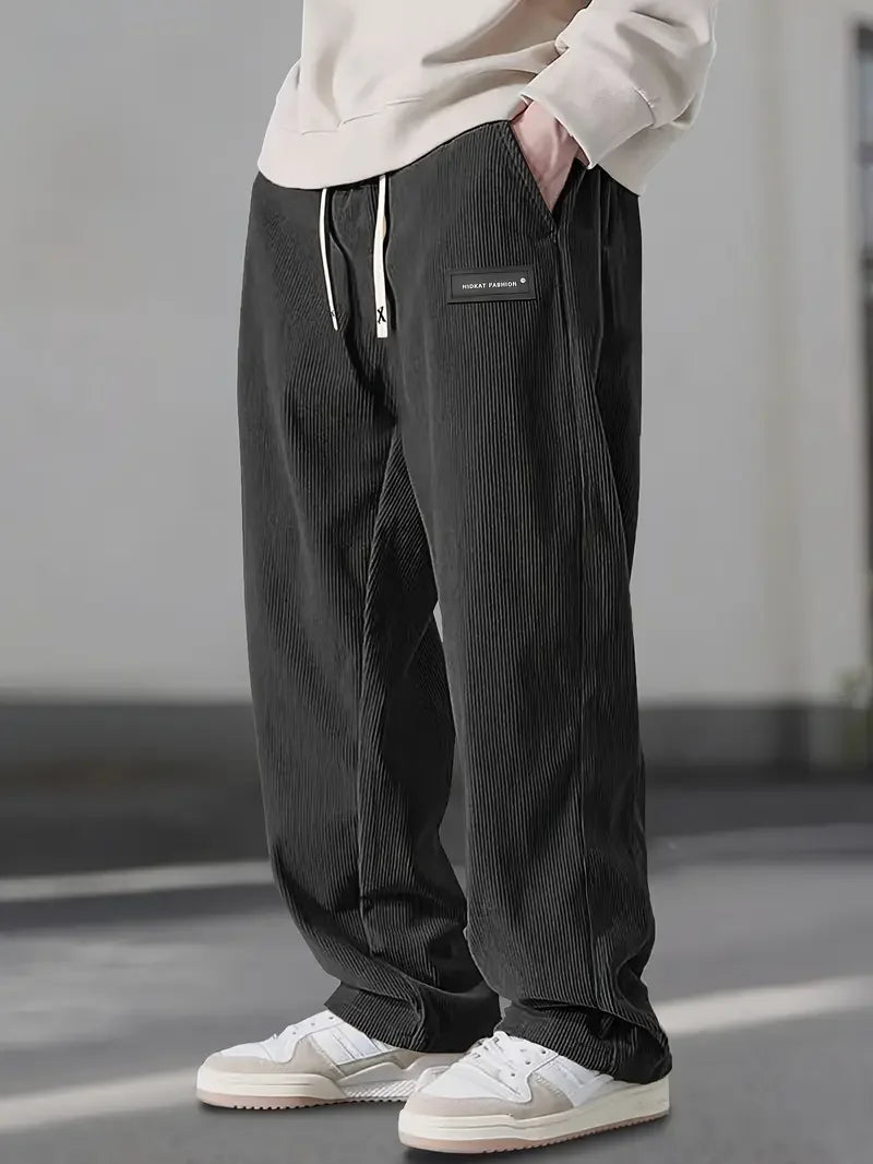 Jude | Men's Corduroy Loose Fit Trousers