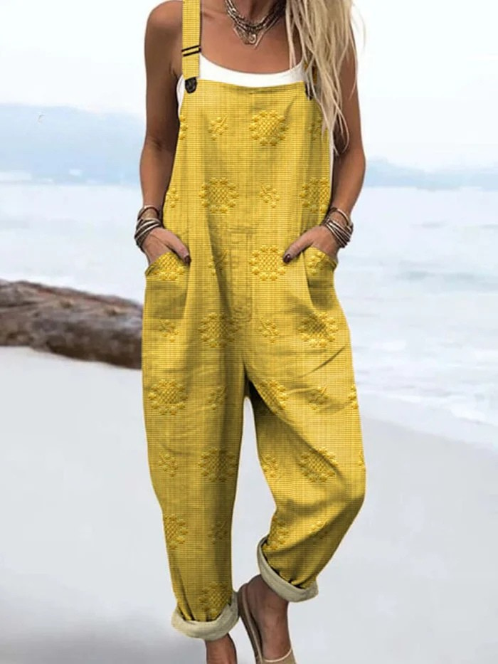 Marlowe | Women's Adjustable Strap Casual Jumpsuit