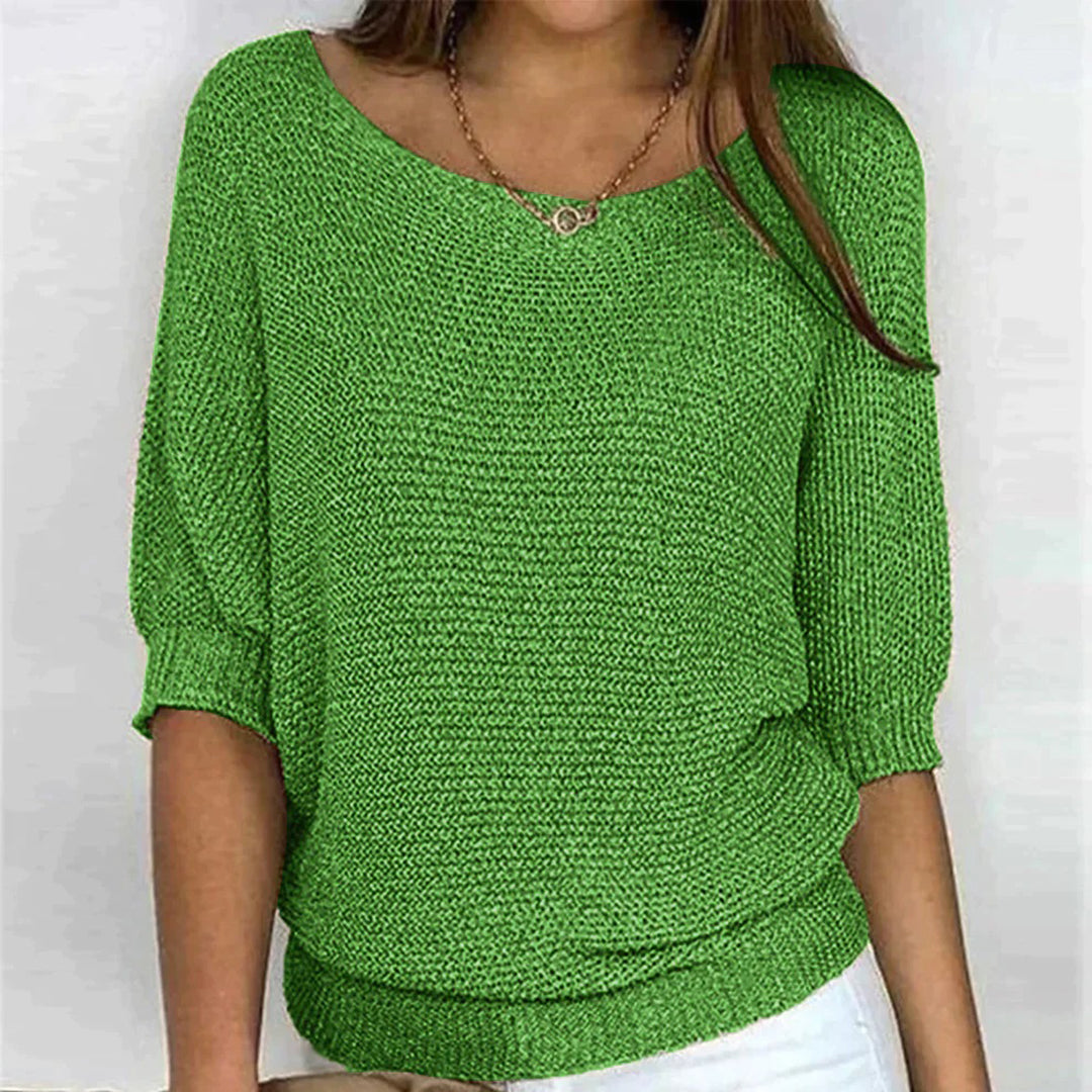 Elegant everyday knit top for women | Serene