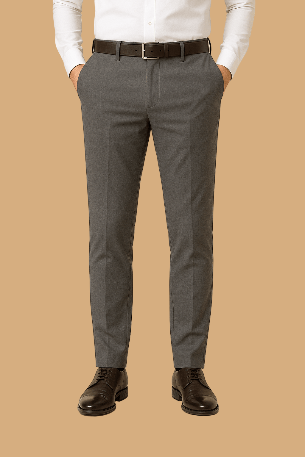 Victor Stretch Formal Trousers | Tailored Fit | Smart Everyday Comfort