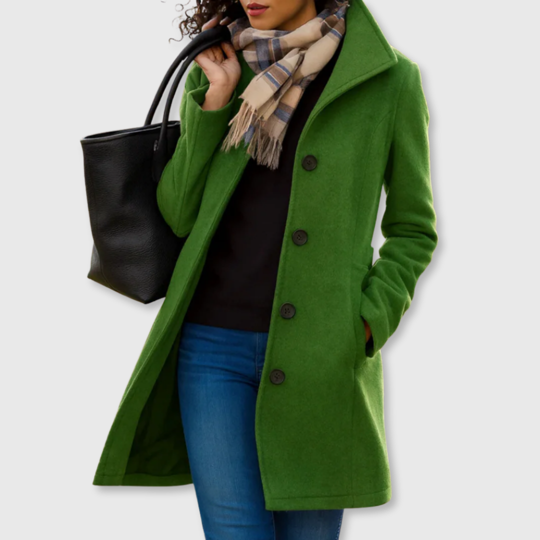Classic elegant everyday coat for women | Lauren