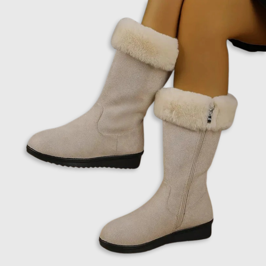Cosy fur-lined warm winter boots for women | Hailey