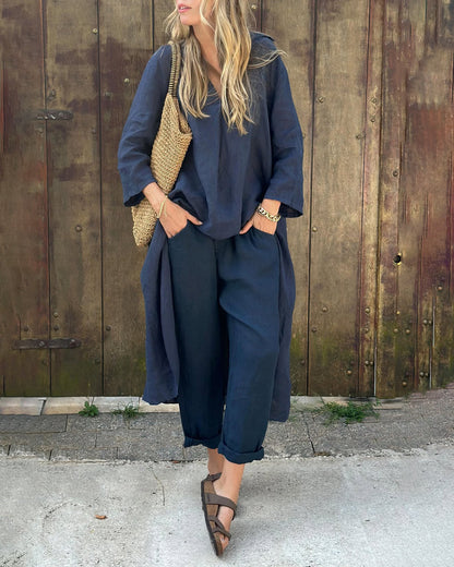 Stylish relaxed casual co-ord set for women | Olivia