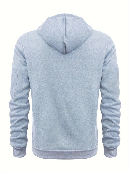 Gerald | Men's Full Zip Hooded Sweatshirt with Pockets