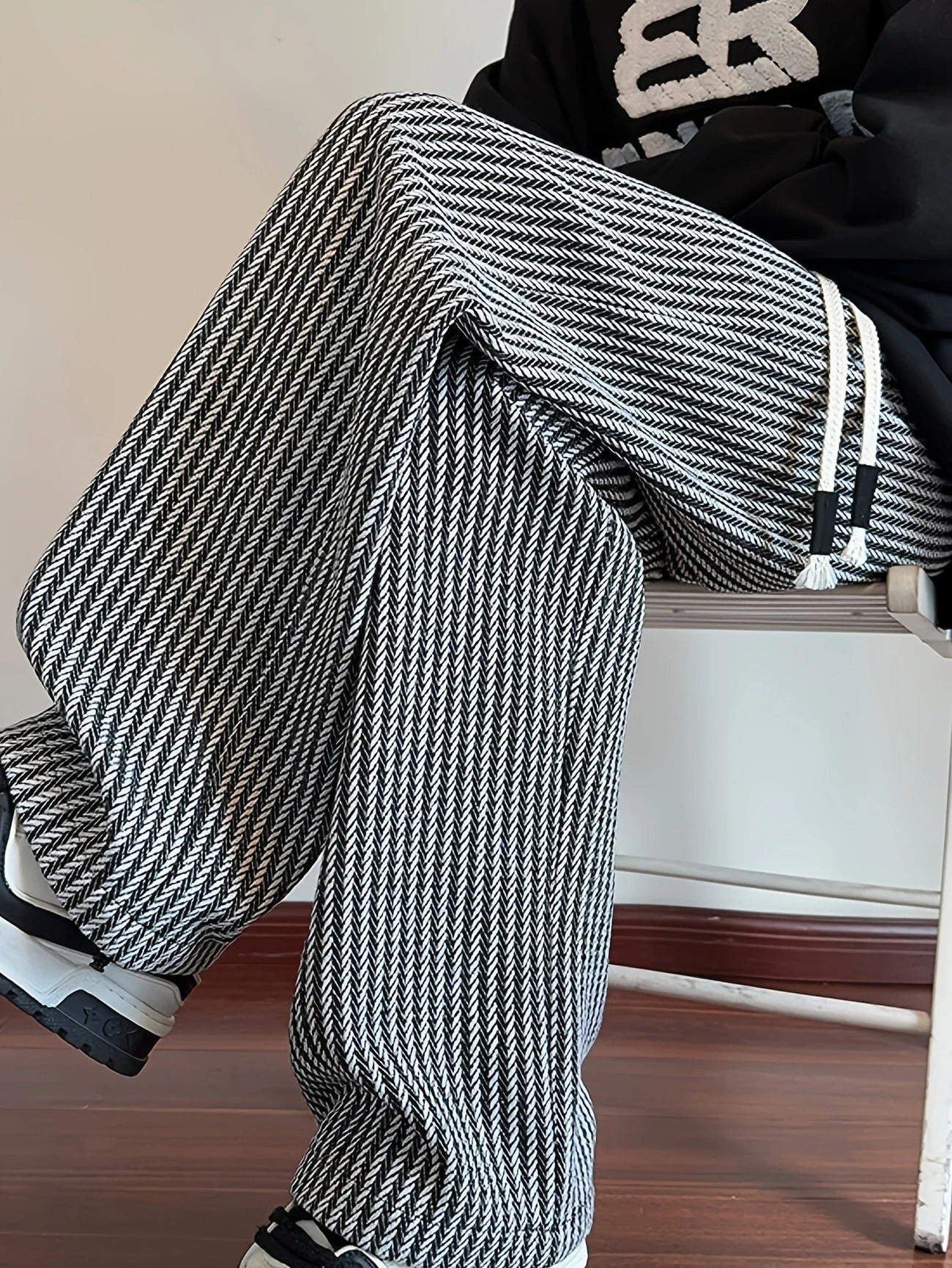 Aurora Herringbone Knit Pants | Drift