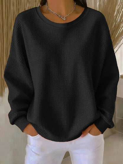 Classic relaxed everyday knit sweater for women | Nova