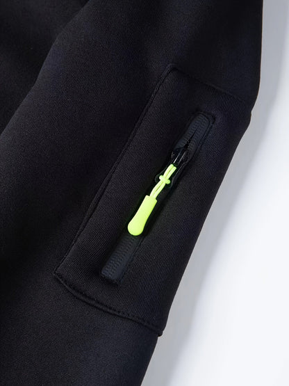 Gerald | Men's Full Zip Hooded Sweatshirt with Pockets