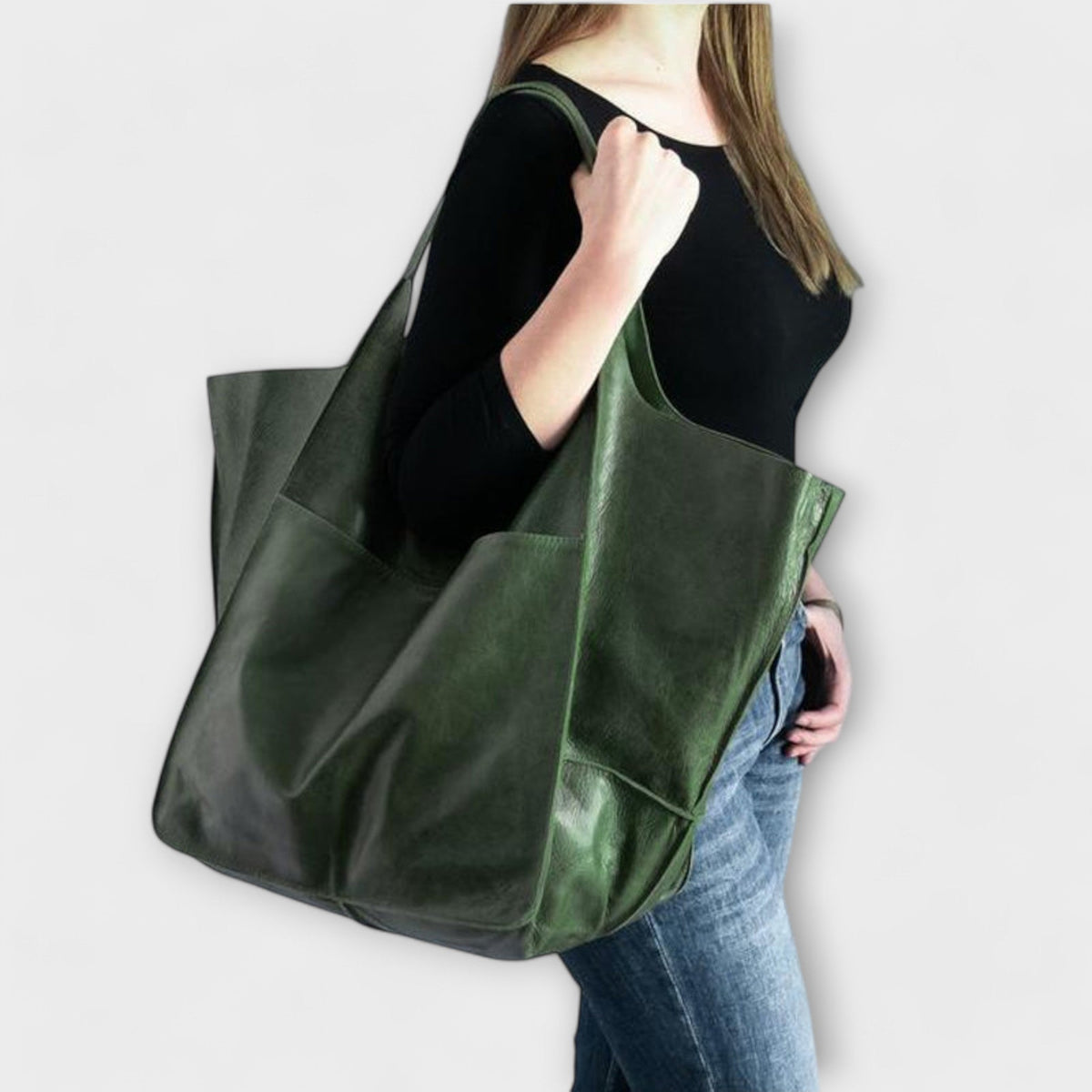 Coralie | Women's Oversized Shoulder Bag with Wide Strap