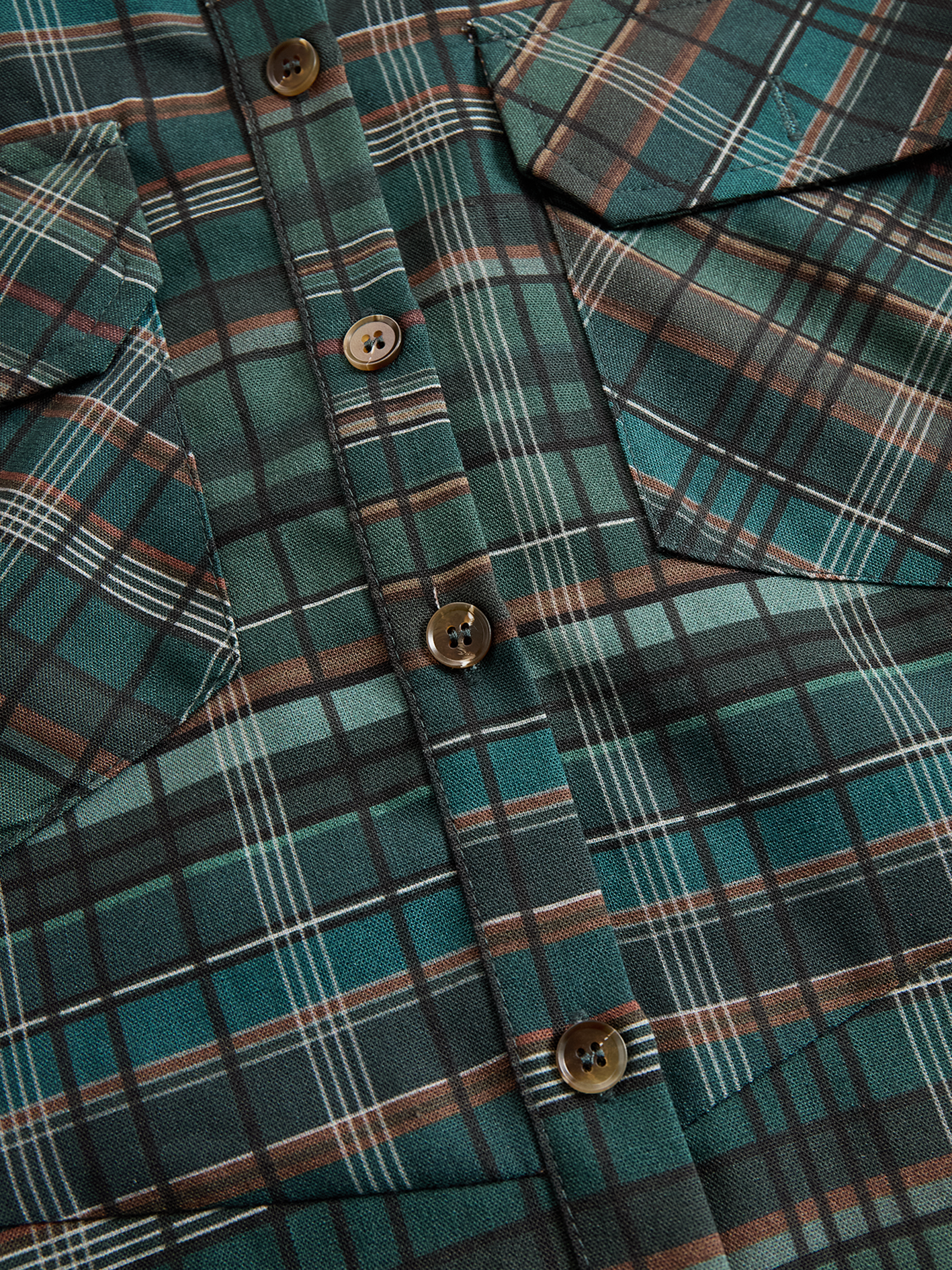 Plaid shirt maxi dress for women | Liora