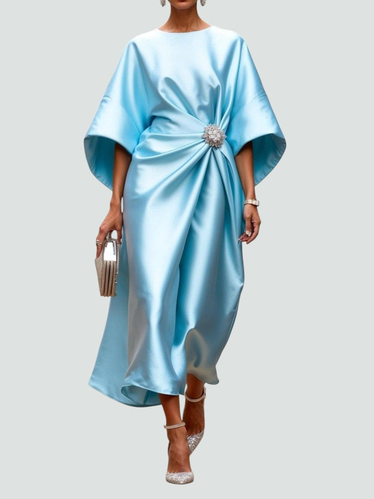 Classic elegant everyday dress for women | Luneth
