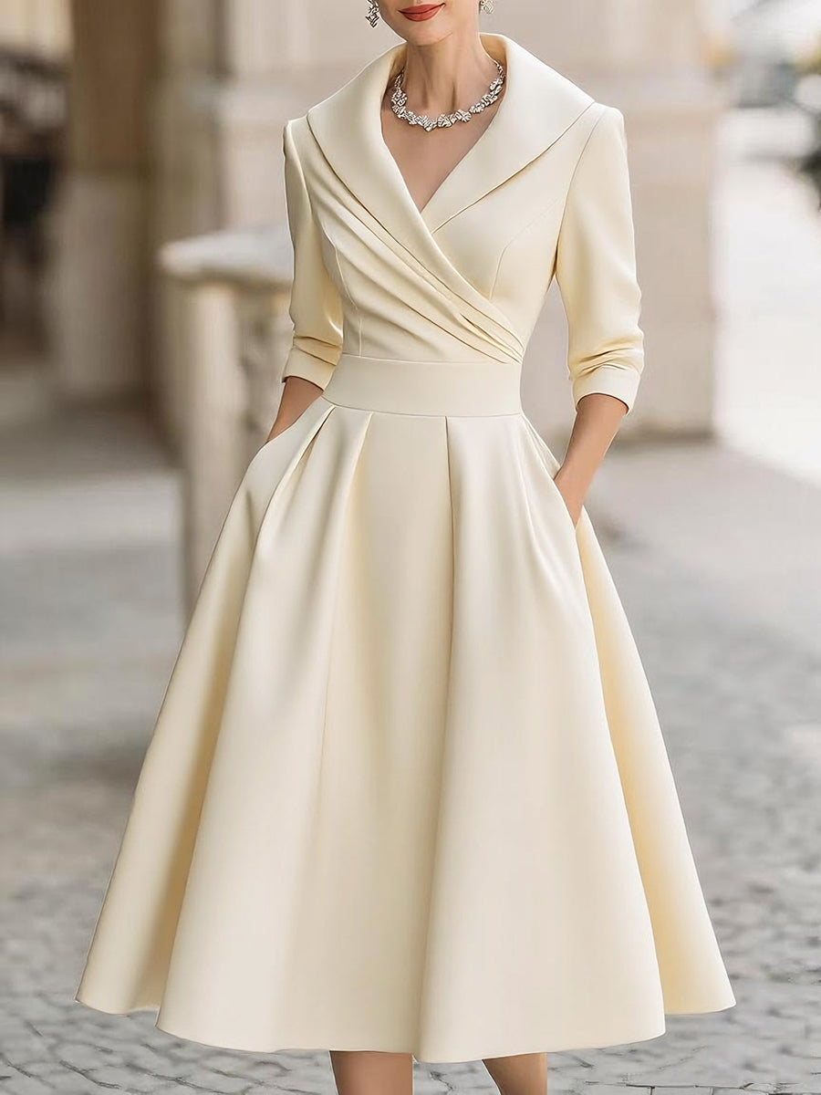 Elegant everyday midi dress for women | Isadora