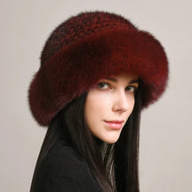 Valentina Mink Fur Hat | Aurora