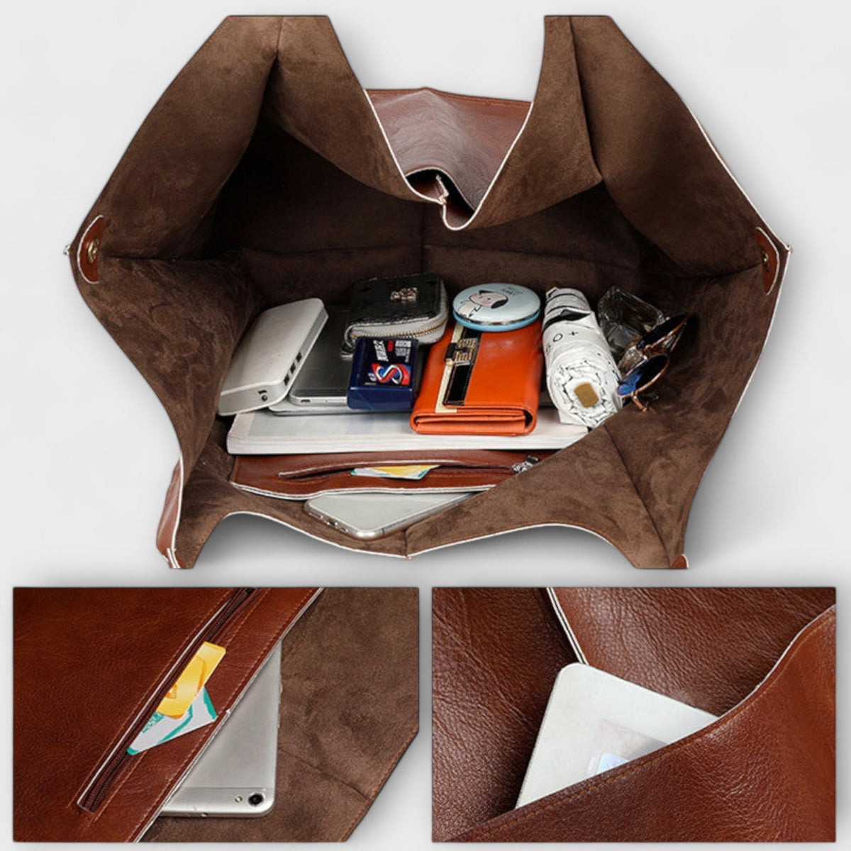 Coralie | Women's Oversized Shoulder Bag with Wide Strap