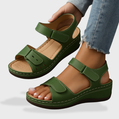 Winslet | Women's Adjustable Strap Wedge Sandals