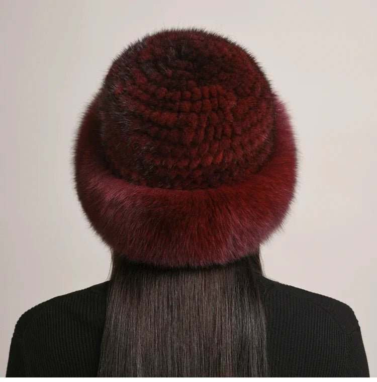 Valentina Mink Fur Hat | Aurora