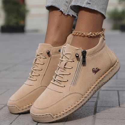 Zip-up orthopaedic everyday shoes for women | Helena