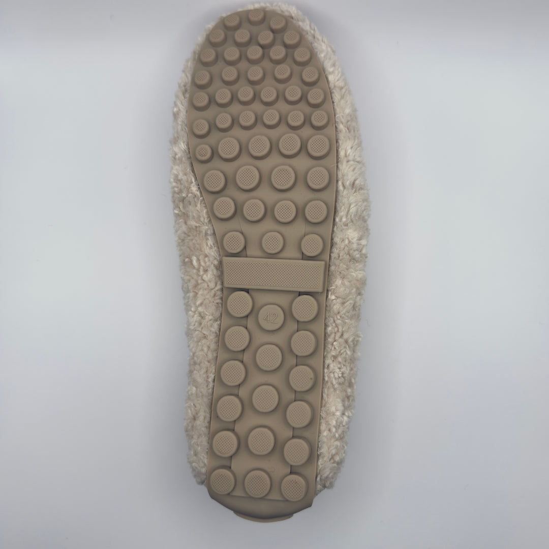 Cozy elegant winter loafers for women | Selene