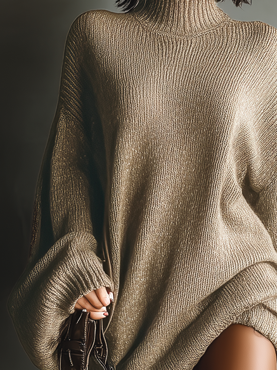 Vintage-inspired mini dress with relaxed fit for women | Maribel