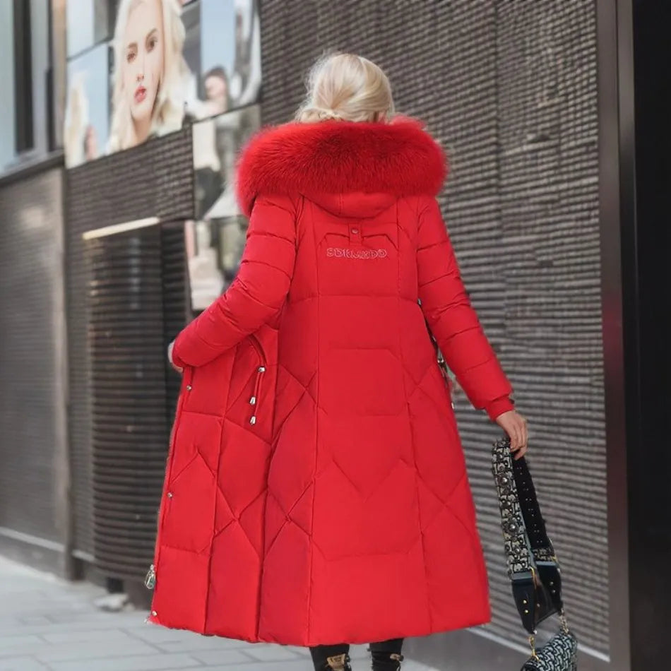 Isabelle | Women's Extended Length Hooded Winter Coat