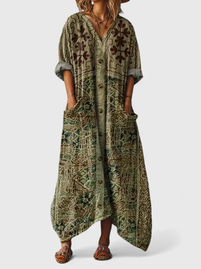 Elegant relaxed everyday dress for women | Mariana