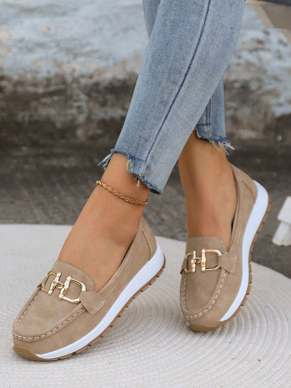 Classic comfortable slip-on loafers for women | Ellie