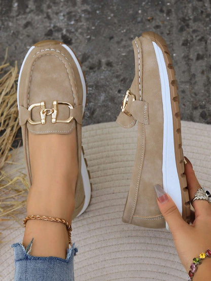 Classic comfortable slip-on loafers for women | Ellie