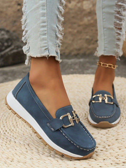 Classic comfortable slip-on loafers for women | Ellie