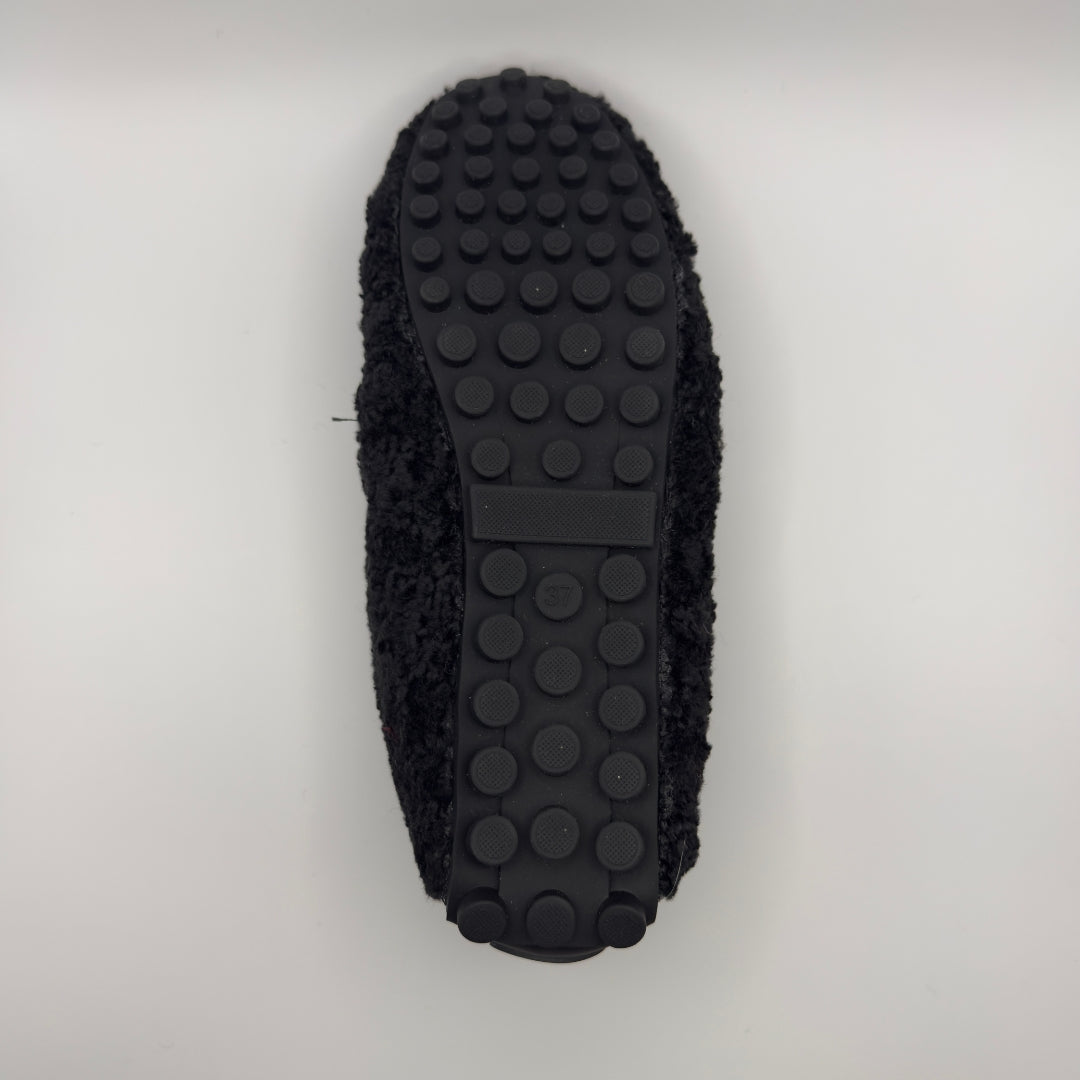 Cozy elegant winter loafers for women | Selene