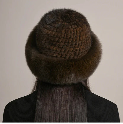 Valentina Mink Fur Hat | Aurora