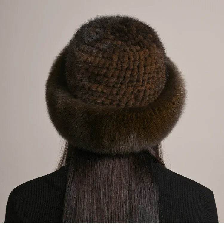 Valentina Mink Fur Hat | Aurora