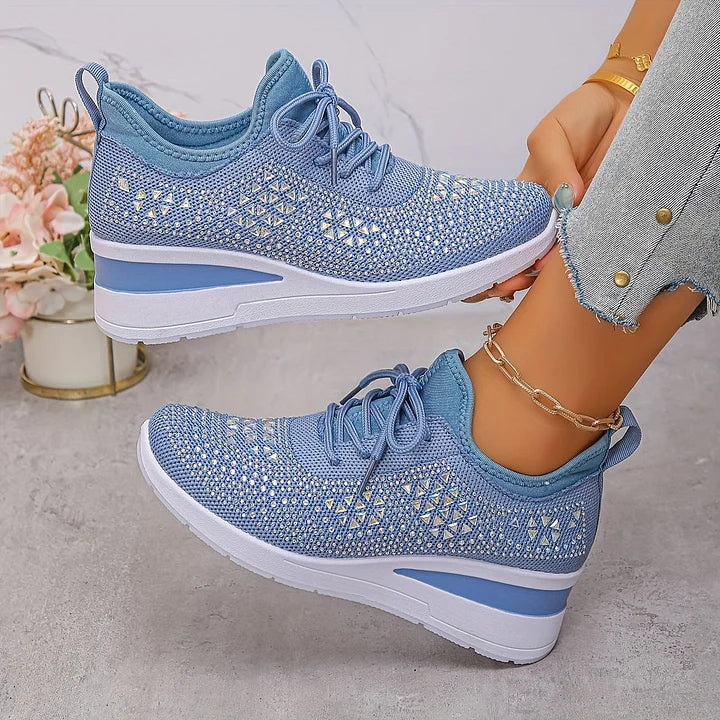 Supportive sneakers with sparkling detail for women | Bonnie