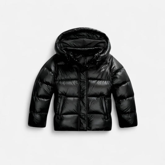 Slim elegant everyday puffer jacket for women