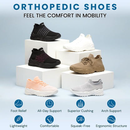 Kai | Unisex Breathable Knit Orthopedic Sneakers