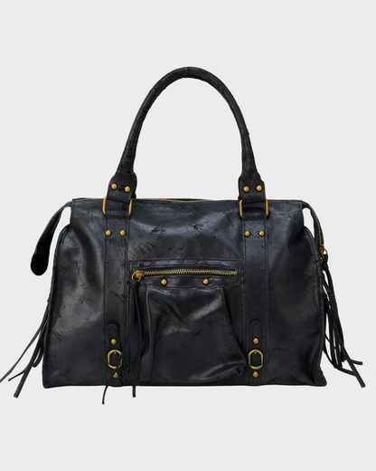 Valentina | Women's Oversized Laptop Handbag with Zip Closure