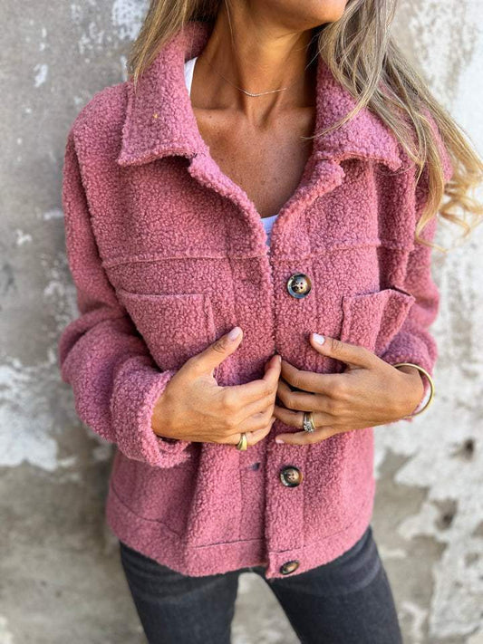 Cosy refined hip length jacket for women | Laverinne