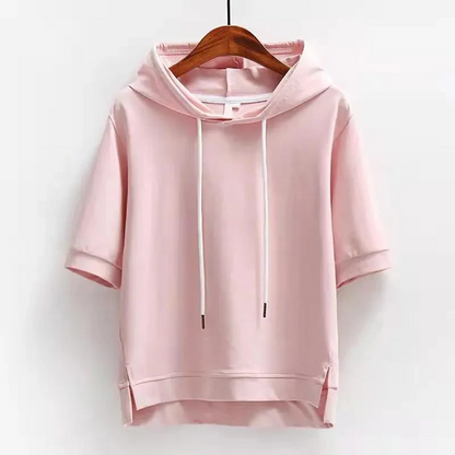 Men’s Short-Sleeve Hoodie with Boxy Fit | Arlo