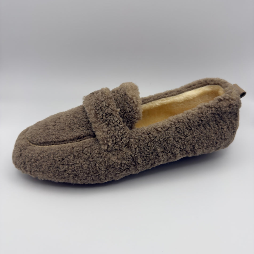 Cozy elegant winter loafers for women | Selene