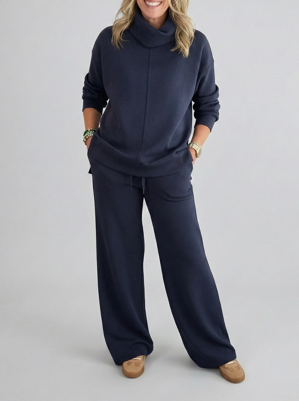 Soft elegant everyday co-ord set for women | Cecilia