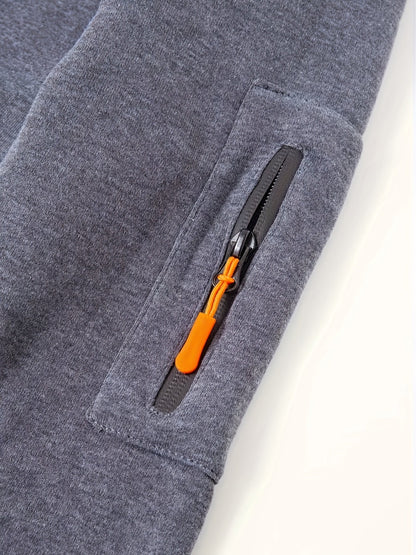 Gerald | Men's Full Zip Hooded Sweatshirt with Pockets