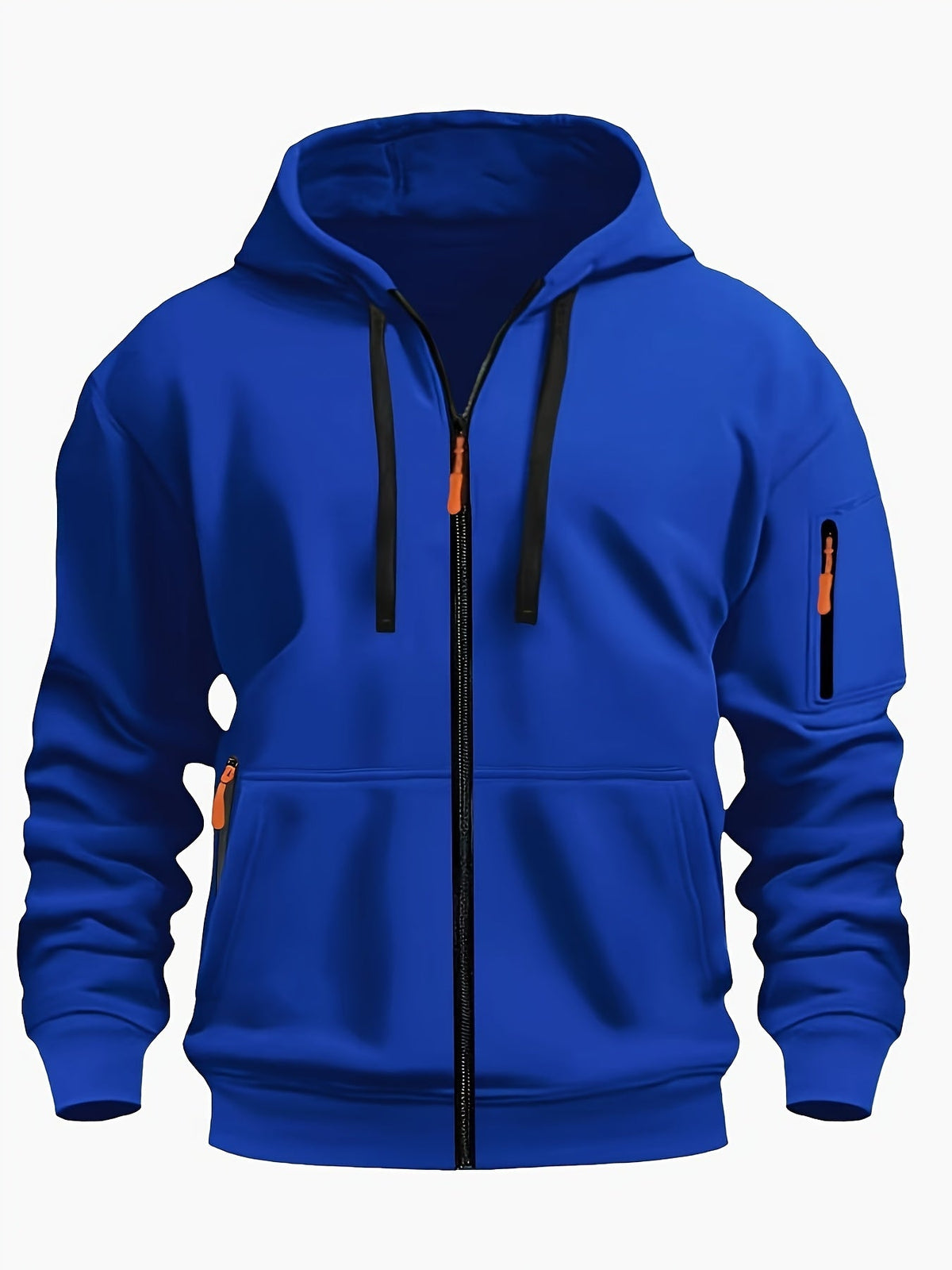 Gerald | Men's Full Zip Hooded Sweatshirt with Pockets