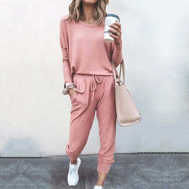 Celeste | Women's Relaxed Fit Tapered Tracksuit Set