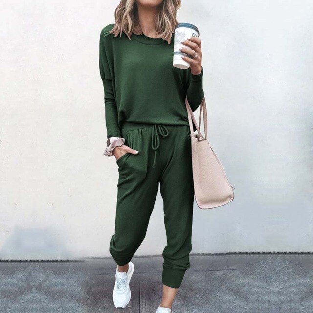 Celeste | Women's Relaxed Fit Tapered Tracksuit Set