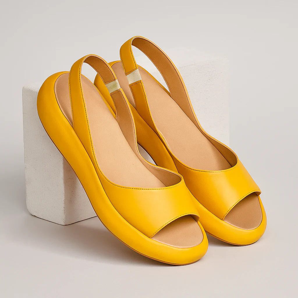 Elegant slingback open-toe sandals for women | Lunara
