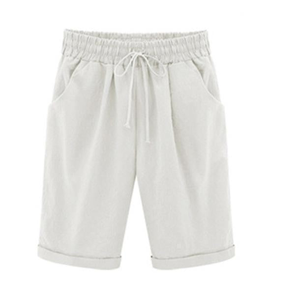 Casual loose fit cotton summer shorts for women | Marisela